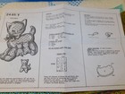 Vintage 1950s Kitty Family Pattern 2465-t Stuffed Toy Uncut