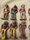 Vintage Manoil Barclay   Lead Cowboys   Indians Figures   Lot Of 18 See Pictures