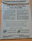1950s Orig Vintage Vogart Embroidery Transfer 147 Uncut Floral Pillowcase Motifs