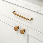 10 Pack Antique Brass Cabinet Pulls 5 Inch 128mm  Kitchen Cabinet Handles Vintag