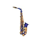 Highly Quality Sky Blue Color Style Alto Sax With Factory Hand Made