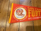 Vintage San Francisco Forty Niners 49ers Super Bowl Xvi Full Size Pennant 30 