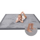 79x79thick Kids Play Mat  Non-slip Foam Baby Crawling Carpet  Foam Floor Mat Gif