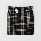J  Crew Black And White Mini Skirt Size 00 New With Tags