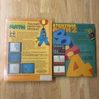 Stickybear Math 1 And 2 For The Commodore 64 C64 128 Computer New Sealed