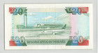 Malawi 20 Kwacha 1993  P-27  Original Au Grade  At249146  Scarce Date  R2