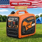 4500-watts Portable Inverter Generator Gas Powered Generators For Home Use