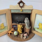 Vtg Winnie The Pooh Double Picture Frame-school W  Friends-michel And Co disney