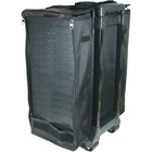 Large Jewelry Display Rolling Carrying Case W  17 Trays