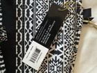 Accessorize Jewelry Organizer Black White Geometric Wall Mounted 66 Pocket