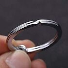 Wholesale Lot  100 Pcs   1 Inches Flat Key Rings Split Rings Metal Keychain 