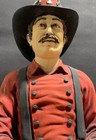 Vintage Antique Fireman Thermometer