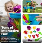 Step2 Rain Showers Splash Pond Toddler Water Table  Kids Water And Sand Activity