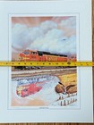 Nos 1997 Emd Electro Motive General Motors Locomotives Bnsf Heritage Poster