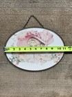Vtg Gallery Graphics Oval Chimney Flue Cover W  Victorian Girl