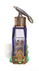Vintage Czech Glass Perfume Scent Bottle Neiger Bros Atomizer Neodymiun Antique