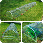 Eco-friendly Pe Fabric Garden Grow Tunnel  Fabric Cover Growing Tent Tunnel
