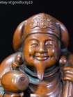 15cm Copper Antique Hand-carving Mahakala Buddha Statue Tibet Buddhism Sculpture