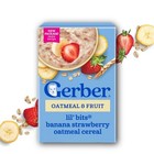 Non-gmo Baby Food Stage 3 Banana Strawberry Baby Oatmeal - 8oz  Kosher