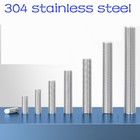 A2 Stainless Steel Fully Threaded Rod Bar Studding Thread M2 M3 M4 M5 M6 M8-m20
