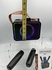 K26 Karaoke Machine Bluetooth Speaker W  2 Wireless Microphones Rgb Light