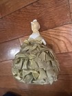 Vintage Victorian Half Doll Pin Cushion   one Arm Broken