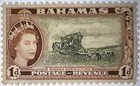 Travelstamps  1954 Bahamas Stamps  159 1d Qeii   Modern Agriculture   Mint Og Nh