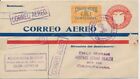 Republic Of Panama Airmail 15 Centesimos Overprint Combo Postal Envelope