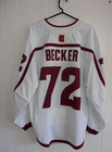 Arizona State Jack Becker  72 Game-worn Hocky Jersey White Set 2021-2022 Season
