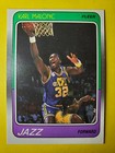 Hof Karl Malone  114 Utah Jazz - Louisiana Tech - 1988-89 Fleer Nba Basketball