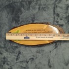 Vtg Funny Wood Plaque Nervous Breakdown Quote Pine Cone Rustic Wall Decor Usa