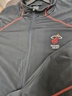 Miami Heat 1 2 Zip Pull Over Shirt  Jersey Jacket Xl