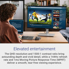 Dell 27 Plus Qhd Monitor - S2725dsm - 27-inch Qhd  2560x1440  144hz 1ms Display 