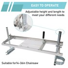Aluminum Steel Lumber Chainsaw Mill 14 -36  Portable Chain Saw Rail Mill Guide