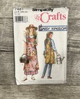 Uncut Daisy Kingdom Apron Sewing Pattern S m l xl Simplicity 7481 Same As 5201