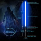 Star Wars Lightsaber Replica Force Fx Heavy Dueling Rechargeable Metal Handle