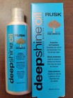 4 Bottles Of Rusk Deep Shine Oil Protective Oil Treatment - 2oz In Each Freeship