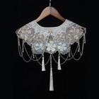 Blue Cloud Shoulder High-end Hanfu Cloak Dance Typhoon Shawl Chinese Style