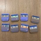 Vtech V smile Game Cartridges Lot Of 8 Untested Superhero Disney Spongebob