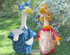 Goose Clothes Pattern Sew Ruffled Dress  Apron   Pattern For Goose Arms- Lggoose