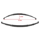 For Chevrolet Chevy Bel Air 1955 1956 1957 Rear Leaf Springs Pair Heavy Duty New