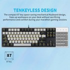 E-yooso Z-87 Mechanical Gaming Keyboard 87 Key Led Backlit Wired With Anti-du   