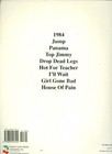 Van Halen 1984 Authorized Guitar Tab Edition Sheet Music Songbook Eddie 1991