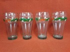 Coca Cola Christmas Glasses   6 25 h 16oz Set Of 4