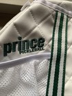 Prince Pickleball Sling Bag -white With Green And White Strap  Cell Phone Holder