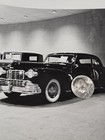 Vintage Lot Of 2- 1948 Lincoln Continental 8x10 B w Press Photograph Ed Pease