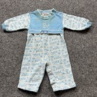 Vintage Baby Outfits Lot Retro 70s 80s Romper Outfit Dress Health-tex Bundle