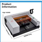 Electric Paper Cutter 4cm Thick Layer Book Photo Cutter Paper Trimmer Diy Office