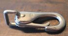 Snap Hook 1  Metal Heavy Duty For Webbing Leather Bimini Upholstery 