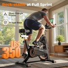 Yosuda Pro Magnetic Exercise Bike 010c 40lb Flywheel Silent Belt Drive Home Gym
